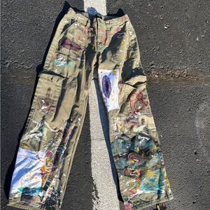 Colorful Straight Leg Jeans